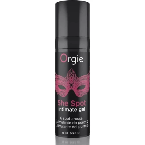 Гель для стимуляции точки G Orgie She Spot Intimate Gel, 15 мл, тепло-холод, эффект вибрации