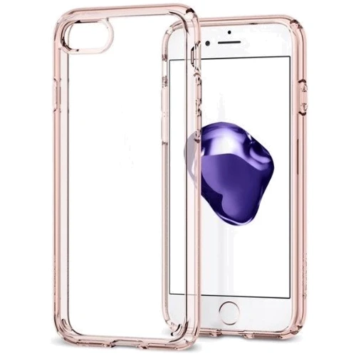 Чохол для iPhone Spigen Ultra Hibrid 2 Rose Crystal (042CS20924) для iPhone SE 2020/iPhone SE 3 2022/iPhone 8/iPhone 7: Колір розовый