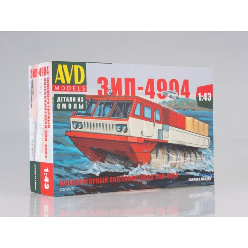 Шнекороторный снегоболотоход AVD Models ЗИЛ-4904