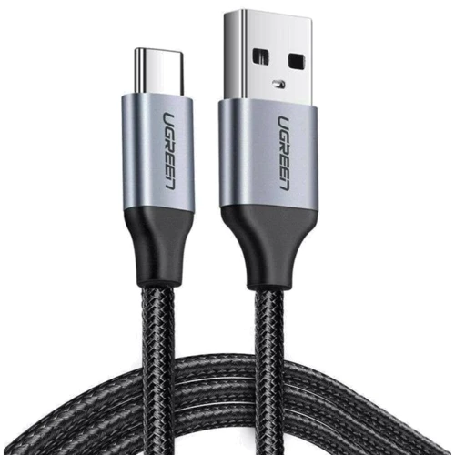 Кабель UGREEN Cable USB-C to Lightning US304 3A 36 W 2m Black