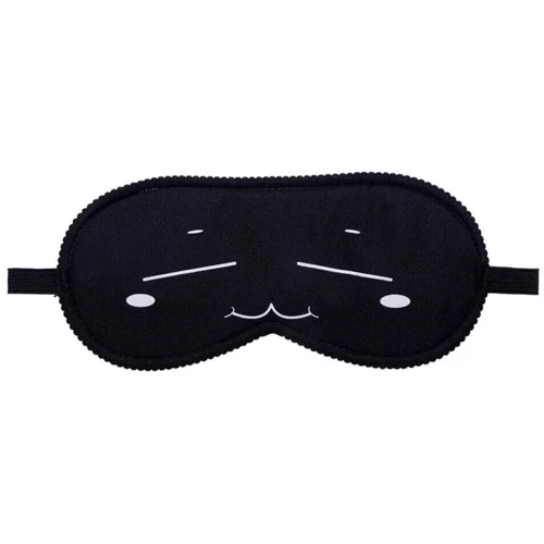 Закрытая маска на глаза Smile BLACK, SKN-C071