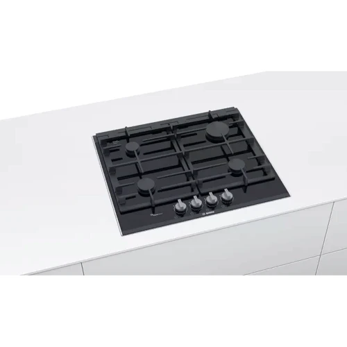 Варильна поверхня газова Bosch PRP6A6D70: Кількість конфорок 4