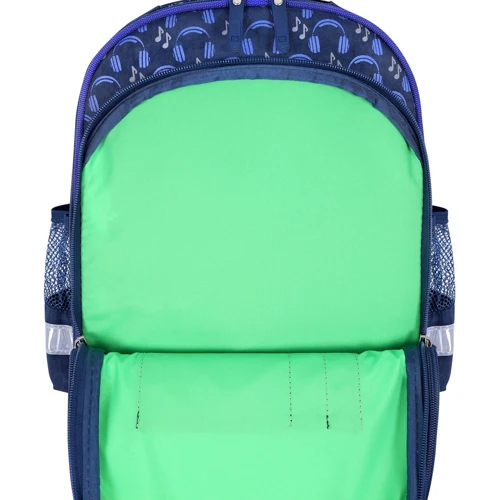 Рюкзак школьный Bagland Mouse 225 синий 614 (00513702): Корпус рюкзака Мягкий