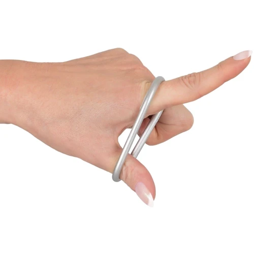 Набір ерекційних кілець Metallic Silicone Cock Ring Set