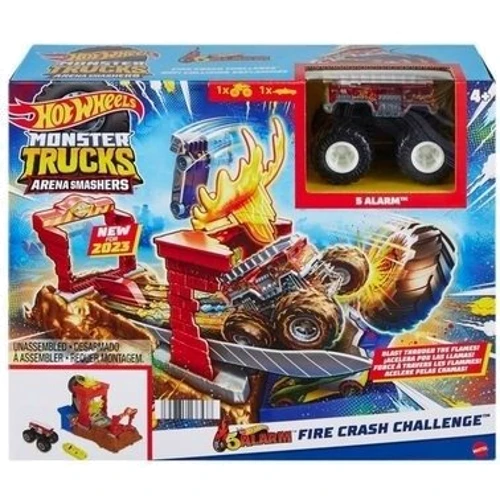 Ігровий набір Hot Wheels Перше змагання серії Тренувальна арена (HNB87): Тип прямая с трамплином