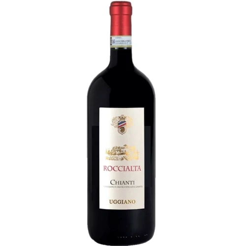 Вино Uggiano Roccialta Chianti DOCG червоне сухе 13.5% 1.5 л (WHS8006600101910)
