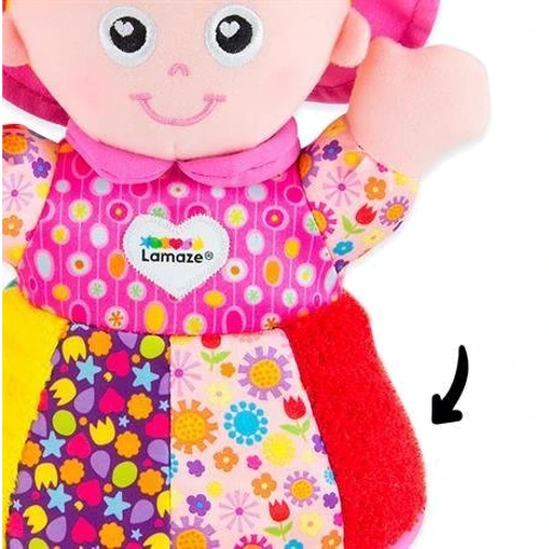 Мягкая игрушка-подвеска Lamaze Кукла Эмили с погремушкой (L27026)