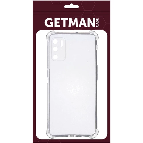 Аксесуар для смартфона TPU Case GETMAN Ease logo Transparent for Oppo A16s/A16/A54s: Сумісність Oppo A16s / A16 / A54s