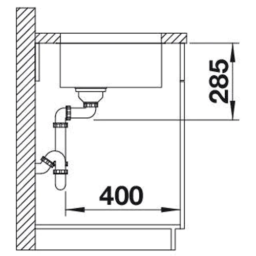 Blanco Supra 400-u 518201