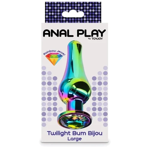 Анальная пробка Toy Joy Large Twilight Bum Bijou
