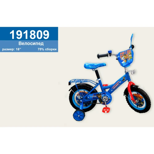 Велосипед 2-х колес 18" DT Paw Patrol (191809)