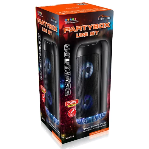 Акустика Media-Tech Partyox Uni B (MT3174): Совместимость Android, iOS