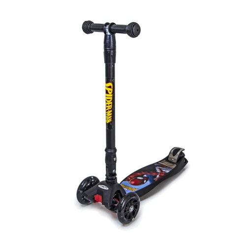 Самокат Maxi Scooter. Disney Marvel "Spiderman" (нахил керма і складна ручка): Тип коліс литі