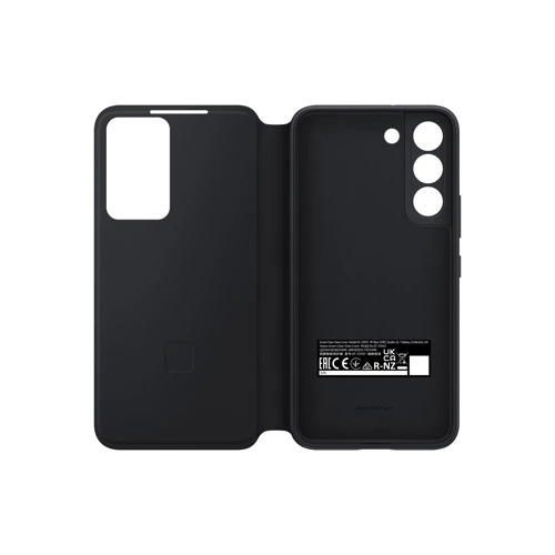 Чохол для телефона Samsung Smart Clear View Cover Black (EF-ZS901CBEGRU) для Samsung S901 Galaxy S22: Колір чорний