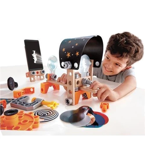 Конструктор HAPE Junior Inventor Оптическая лаборатория 54 детали (E3034) фото 19