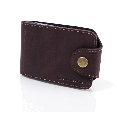 Чоловік Картхолдер DNK Leather темно-коричневий (DNK-Cards-Hcol-F): Стать Чоловік
