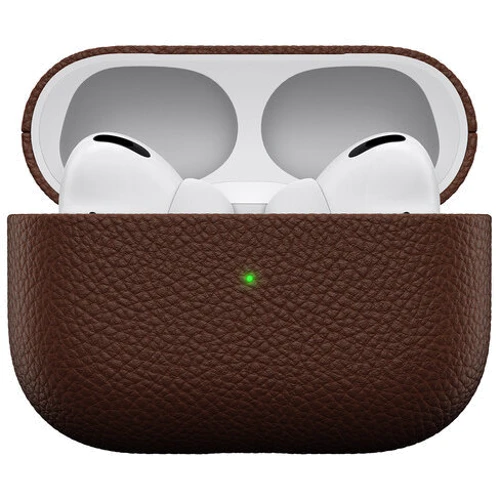 Чехол KeyBudz Artisan Series Leather Natural Brown (APP2_S3_NBN) for AirPods Pro 2