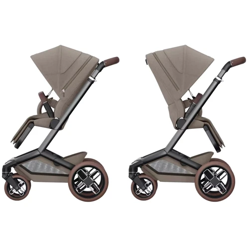 Прогулочная коляска MAXI-COSI FAME Twillic Truffle (1122470110): Ширина шасси 61.5 см