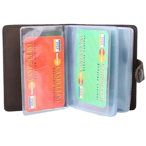 Чоловіча візитниця DNK Leather DNK Leather коричнева (DNK-Cards-Kcol-F): Країна виробник Україна