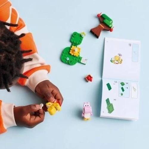 Конструктор LEGO Super Mario Чудовий ліс Yoshi. Додатковий набір (71428): Кількість деталей, шт. 107