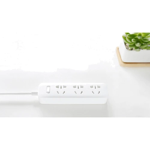 Удлинитель KingMi Power Strip (3 розетки без USB), White фото 3