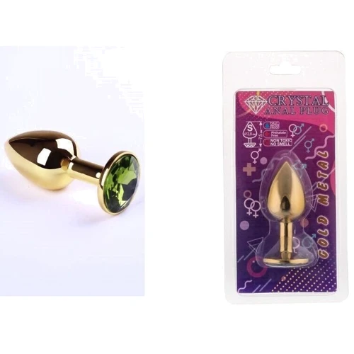 Анальная пробка, Gold Chrysolite, S