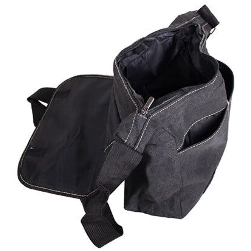 Мужская сумка почтальонка Monsen черная (10303229-black): Пол Мужской