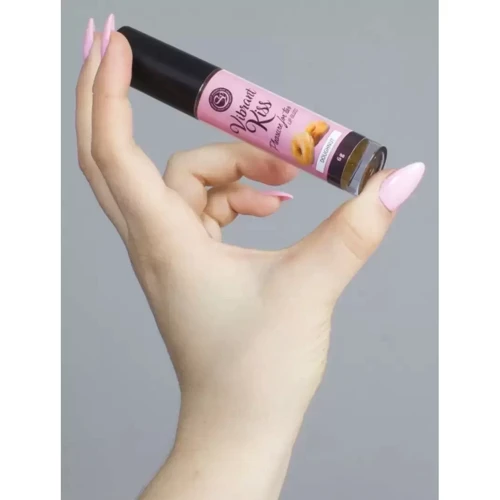 Блеск для губ с эффектом вибрации Secret Play - LIP GLOSS Vibrant Kiss Doughnut, 6 грамм
