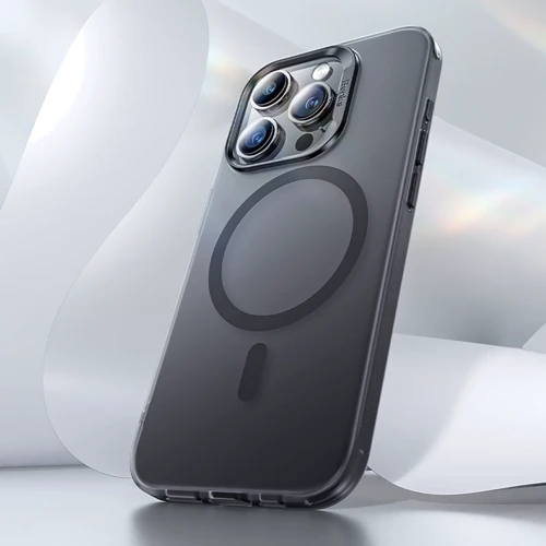 Чехол для iPhone Benks MagClap Lucid Armor Protective Grey for iPhone 15 Pro: Цвет серый