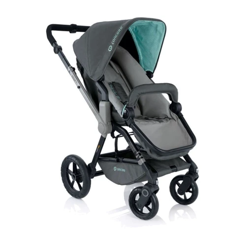 Универсальная коляска 2в1 Concord Wanderer Sleeper SHADOW GREY (WSL0941): Количество блоков один