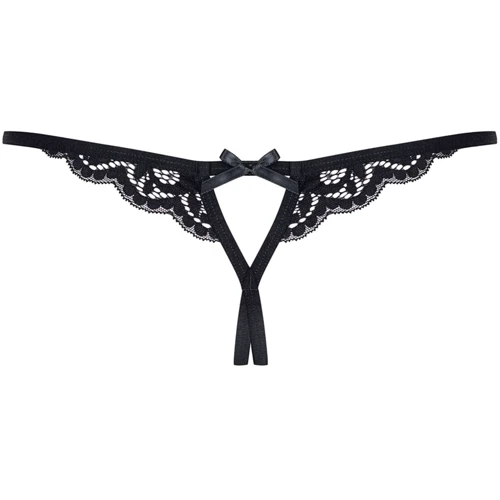 Трусики-стринги Obsessive 831-THC-1 black S/M