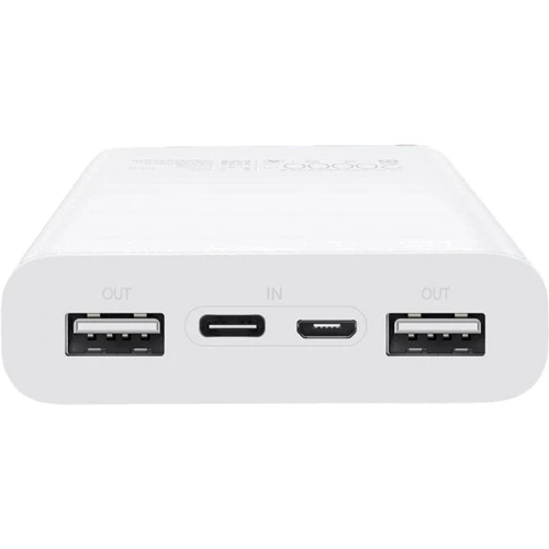 Внешний аккумулятор Xiaomi ZMI Power Bank Aura 20000mAh USB-C 18W White (QB821): Особенности быстрая зарядка, индикатор заряда