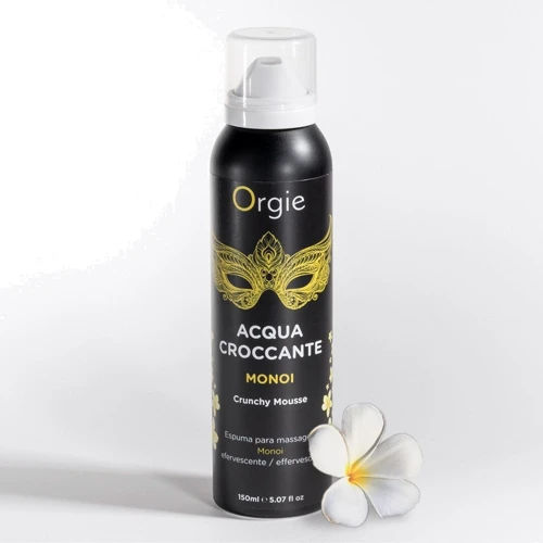 Массажная пенка Orgie – Acqua Croccante Monoi (150 мл), эффект лопающихся пузырьковТаити