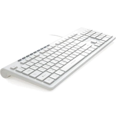 Клавиатура Vinga KB-460 White: Тип клавиш мембранный