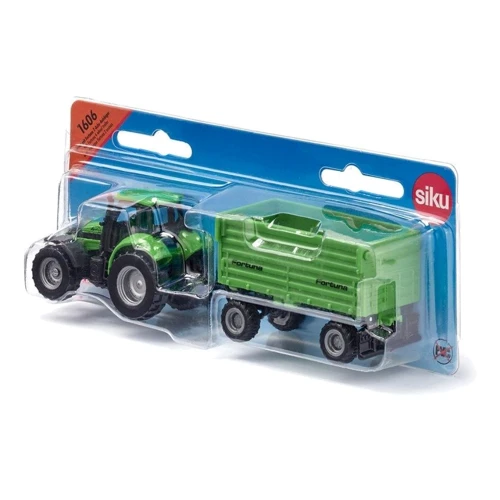 Трактор Siku Deutz-Fahr із причепом (6337353)