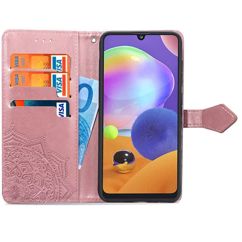 Чехол для телефонов Mobile Case Book Cover Art Leather Pink for ZTE Blade V2020 Smart: Тип чехол-книжка