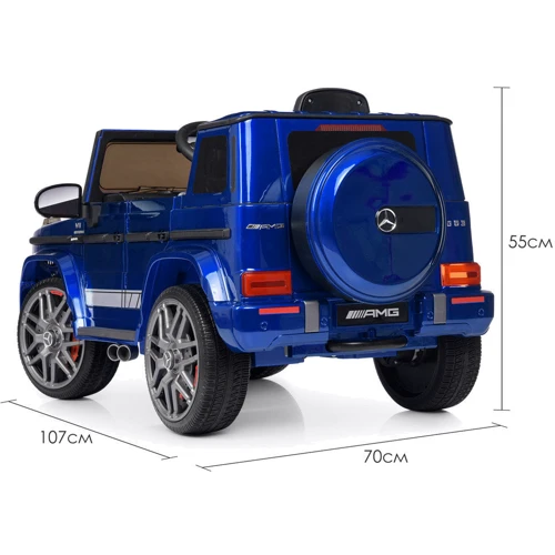 Детский электромобиль Джип Bambi Racer Mercedes-Benz, синий (M 4179EBLRS-4): Максимальная нагрузка, кг 25