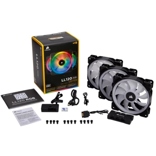 Кулер Corsair LL120 RGB Dual Light Loop RGB LED PWM 3 Fan Pack with Lighting Node PRO (CO-9050072-WW): Призначення для корпуса