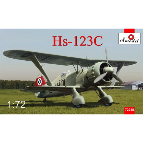 Модель Amodel Пікуючий бомбардувальник Henschel Hs 123C (AMO72248)