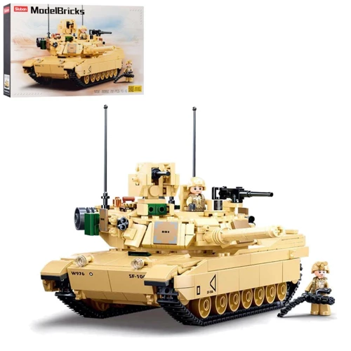 Конструктор Sluban Танк Абрамс (M38-B0892): Виробник Sluban