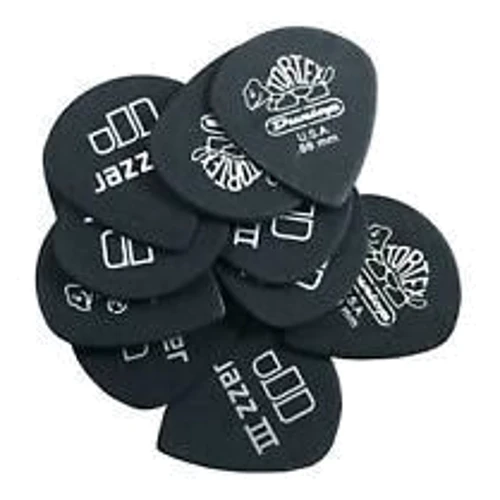 Медиатор Набор медиаторов DUNLOP 482P.88 TORTEX PITCH BLACK JAZZ PLAYERS PACK 0.88: Тип Медиатор