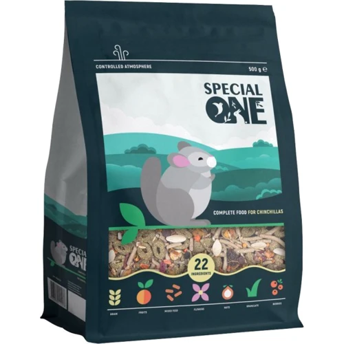 Корм Special One для шиншилл 500 г (4823082421176)