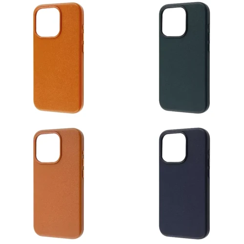 Чехол для iPhone WAVE Premium Leather Edition Case with MagSafe Umber for iPhone 15 Pro: Тип аксессуара чехол