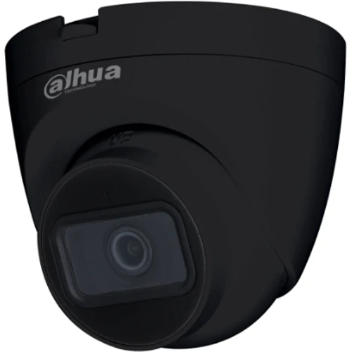 IP-камера видеонаблюдения Dahua IR HDCVI DH-HAC-HDW1200TRQP-BE (2 MP/2.8 mm) Black