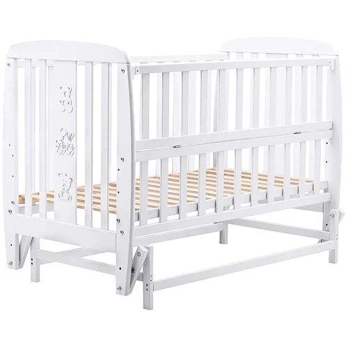 Детская кроватка Babyroom Друзья маятник DDMO-02 белый бук (626193)