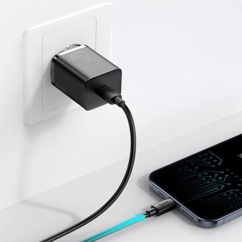 Зарядное устройство Baseus USB-C Wall Charger Super Si 20W Black (CCSUP-B01) фото 5