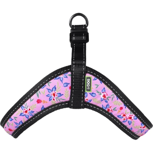 Шлея HiDog Comfort Flowers pink 46-52 см L розовая (139\1020) фото 4