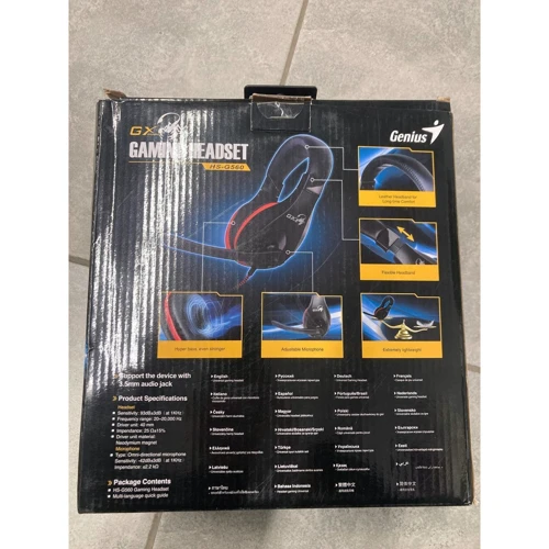 Genius Lychas HS-G560 Black (Навушники) (77670324): Виробник Genius