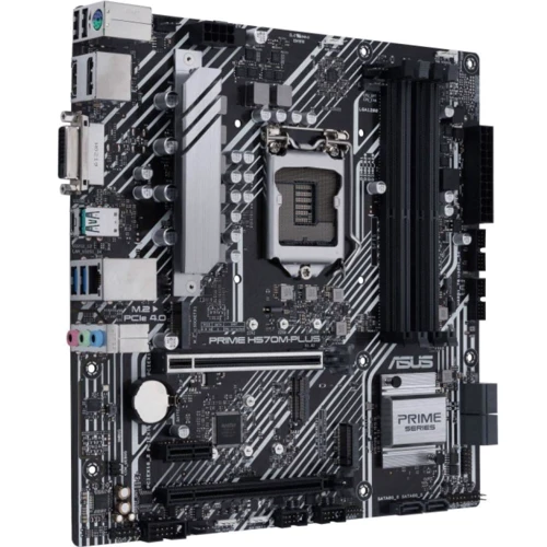 ASUS PRIME H570M-PLUS: Роз'єми на платі SATA 3.0, M.2