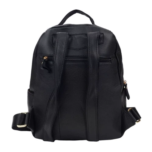 Женский рюкзак Borsa Leather черный (10t0320-black): Страна производитель Тайвань